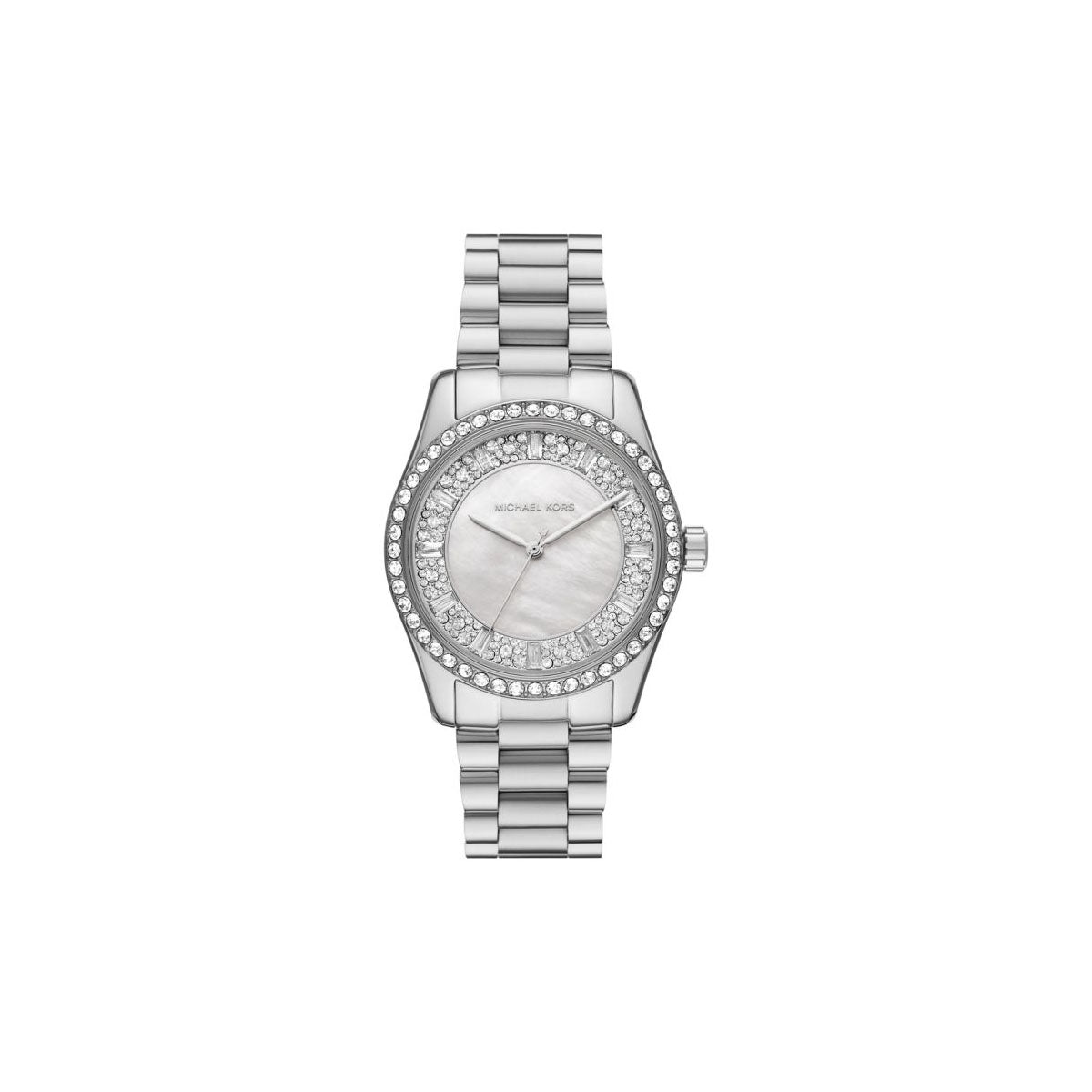 Michael Kors MK7445 Women’s Watch 44 Mm Silver